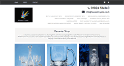 Desktop Screenshot of decantershop.co.uk